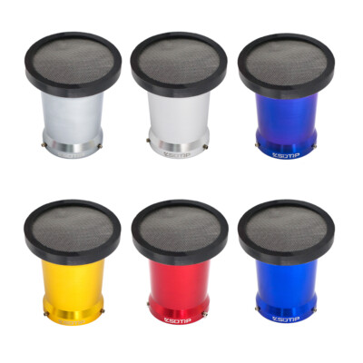 Motorcycle Carburetor 50mm Velocity Stack Air Filter Cup Funnel with Mesh Net