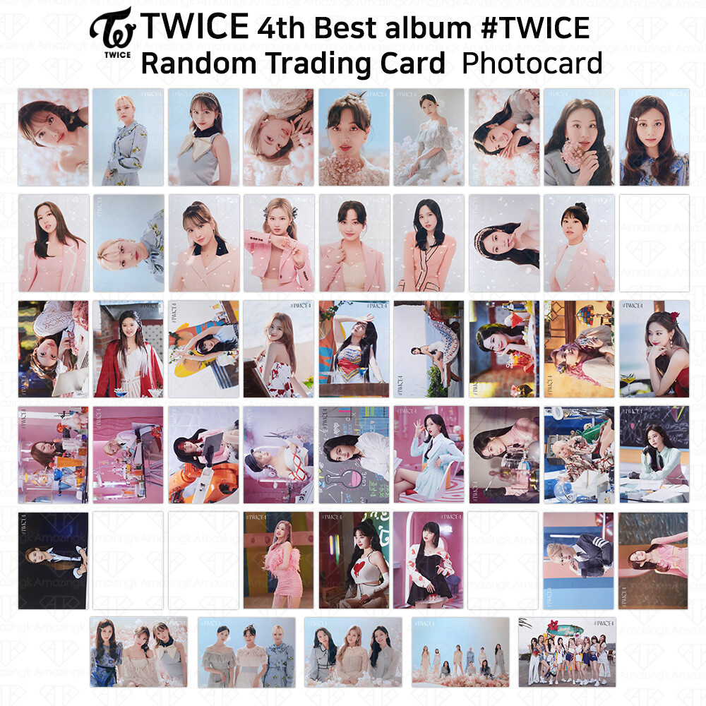 TWICE 4th Best Album #Twice Japan Official Random Trading