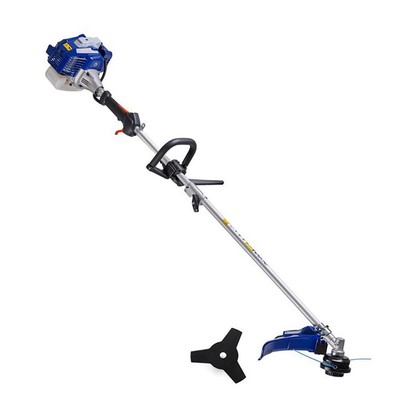26 cc 2-Cycle 2-in-1 Gas Full Crank Straight Grass Trimmer Brush Cutter Blade