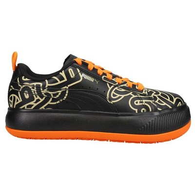 

Женские черные кроссовки Puma Suede Mayu Pronounce на платформе Повседневная обувь 381262-01, Черный, Puma Suede Mayu Pronounce Platform