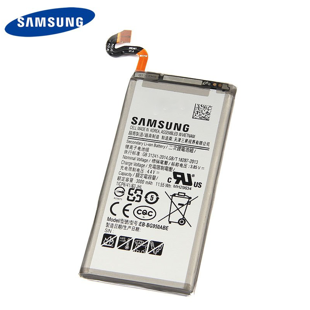 Original Samsung Galaxy s8 sm-g950f Battery Battery Accu eb-bg950abe 3000 Mah | eBay