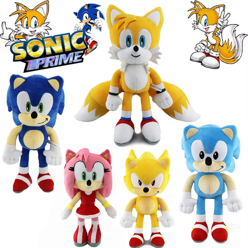 Peluche Sonic  X Generation Shadow Sega