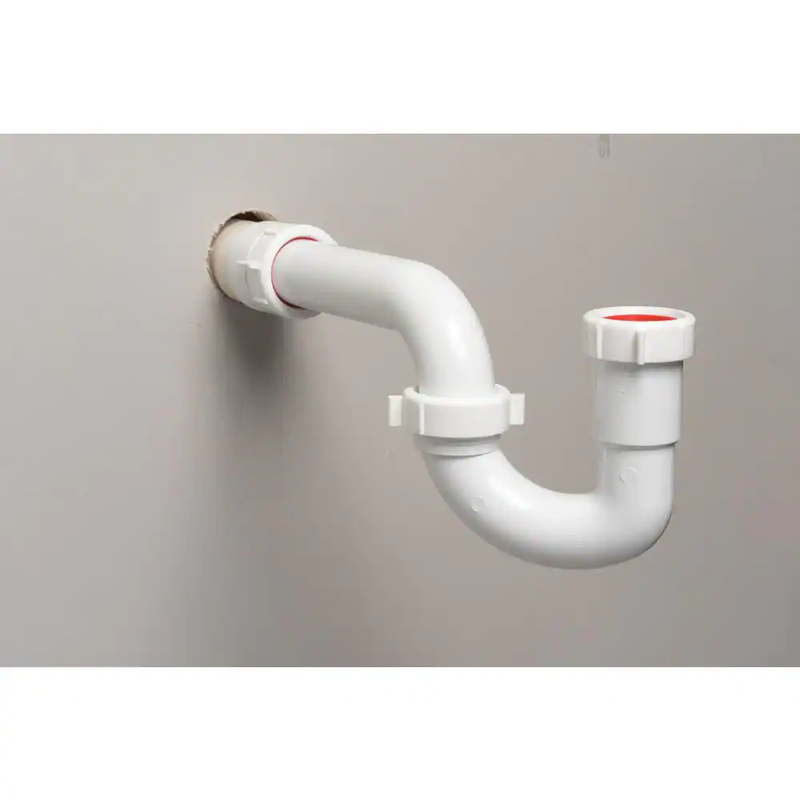 Adjustable Diameter P-Trap With Reducing Washer 1-1/2 In To 1-1/4 In Heavy Duty