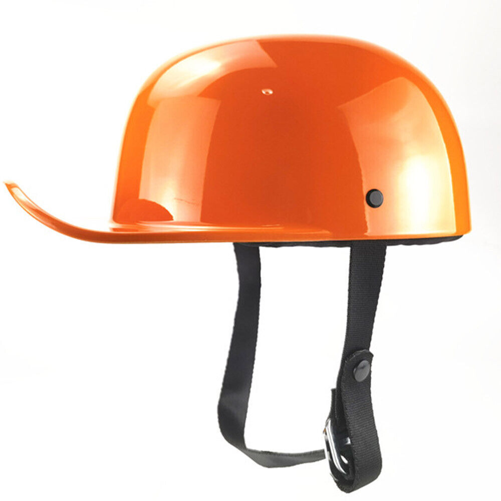 DOT Retro Baseball Cap Motorcycle Half Helmet Open Face Scooter Moped Jet Helmet