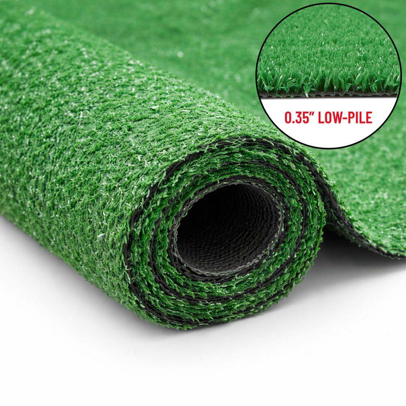 Artificial Grass Runner Rug Indoor Outdoor Turf Carpet Green 2ft x 21ft Lawn Mat