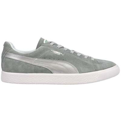 

Мужские серые кроссовки Puma Suede Vintage Mij Lace Up Повседневная обувь 375905-02, Grey, Puma Suede Vintage Mij Lace Up