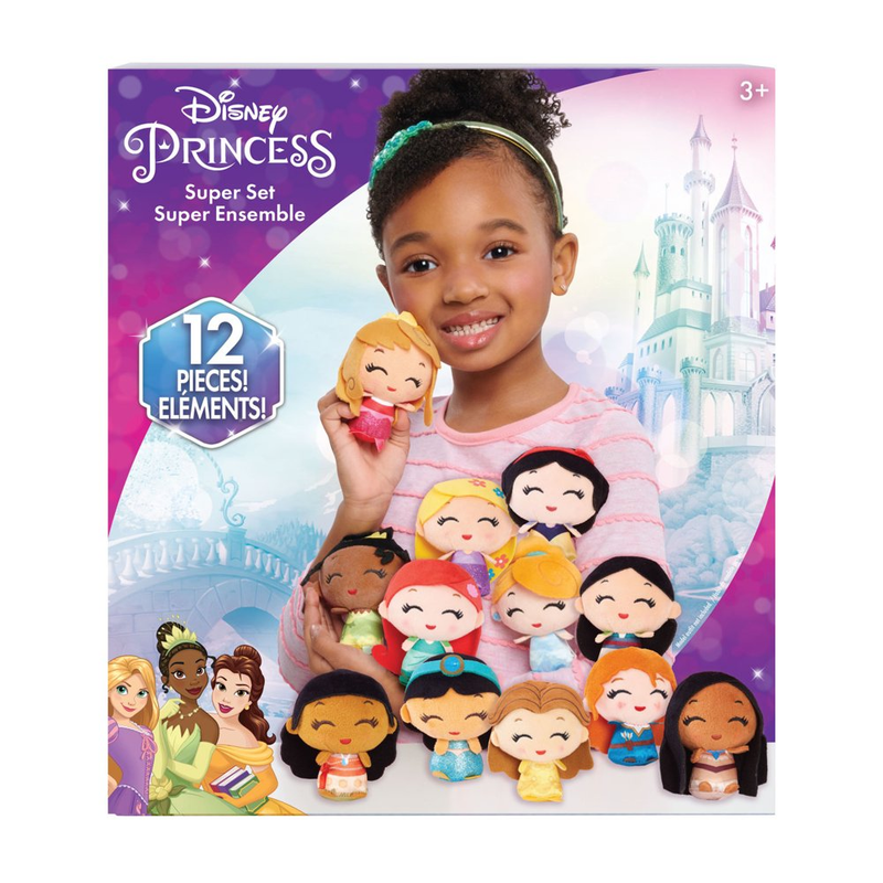 Disney Princess Plush Super Set 12 Favorite Characters Plush Dolls New Toy Gift