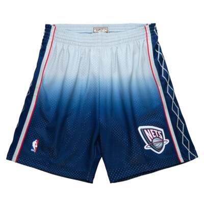 Mitchell & Ness Fadeaway Swingman Shorts 2006 Mens Blue, Grey Athletic Casual SM