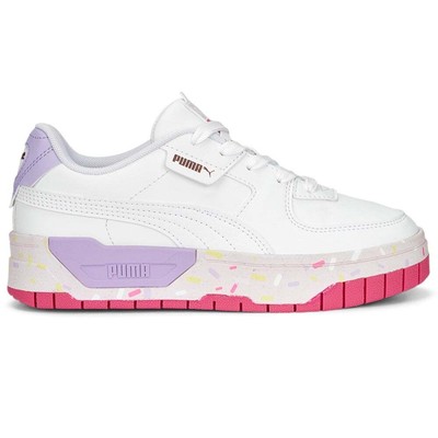 

Кроссовки Puma Cali Dream Crush на шнуровке для молодых девушек, размер 4,5 м, повседневная обувь 3896, Белый, Puma Cali Dream Crush Lace Up Youth