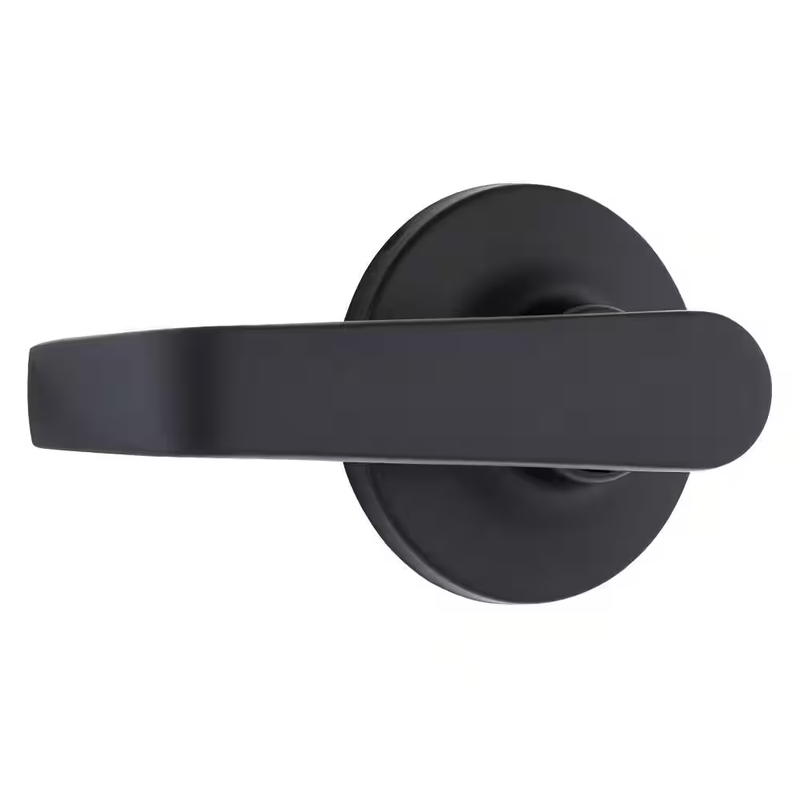 Passage Door Lever Handle Lockset Commercial Grade 2 Non Locking Satin Chrome