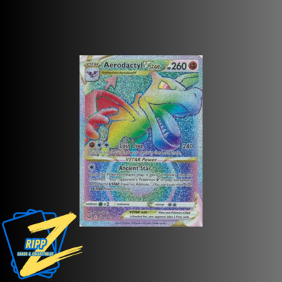 Aerodactyl VSTAR (Secret) 199/196 Swsh11: Lost Origin Holo