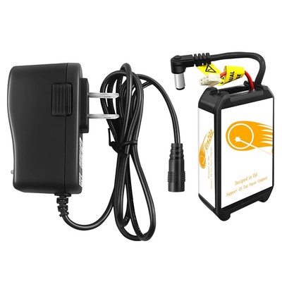 Large Power 3280mAh Battery+C f Fatshark HDO HD2 HD3/Fatshark Skyzone 02/03/04X