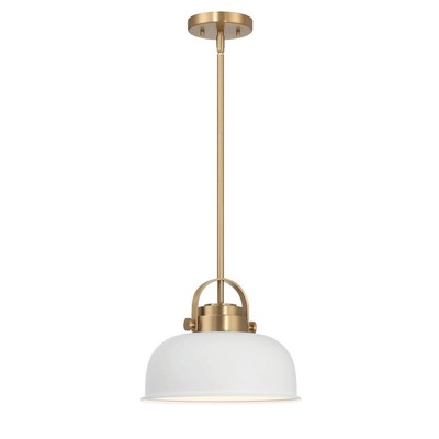 Robert Stevenson Lighting Arte Промышленный металлический 2-тонный потолочный светильник белого и