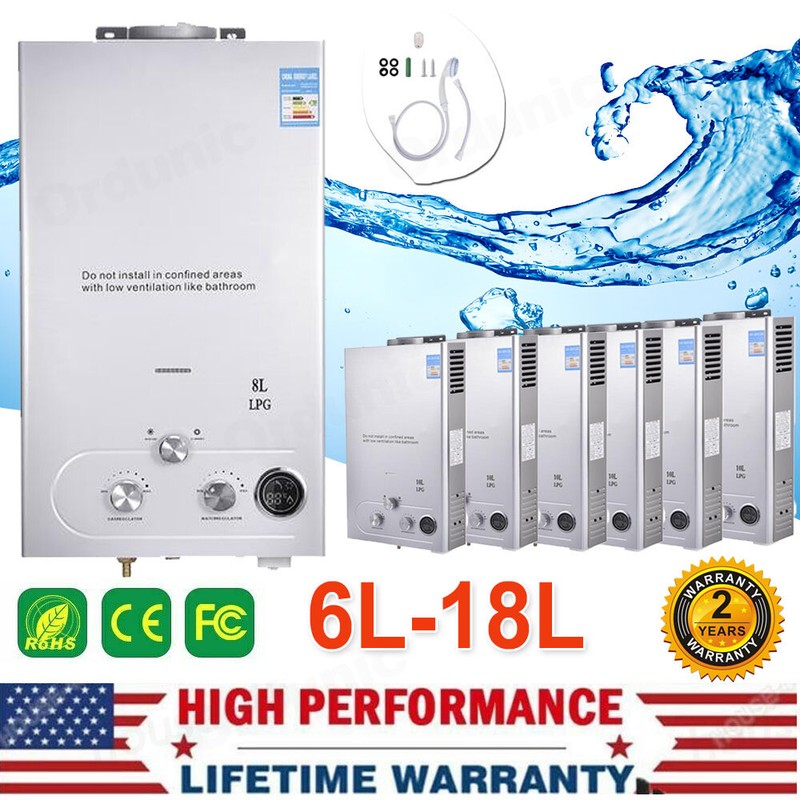 6l 8l 10l 12l 18l Lpg On-demand Outdoor Rv