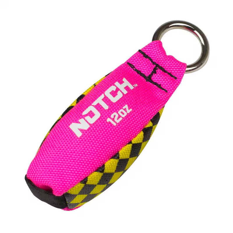 Notch Throw Weight 12 Oz Pink Yellow Arborist Tree Rigging Bag Durable