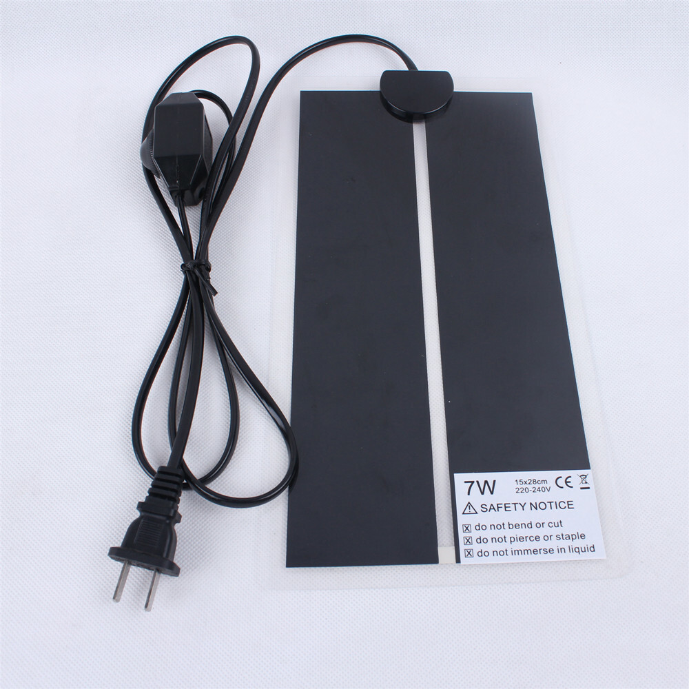 ️ 1PC Reptile Vivarium Heat Mat Heating Warm Heater Pad With Thermostat