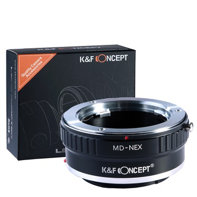 K&F Concept MD-NEX Pro Lens Adapter Ring for Minolta MD Lens to Sony E Cameras