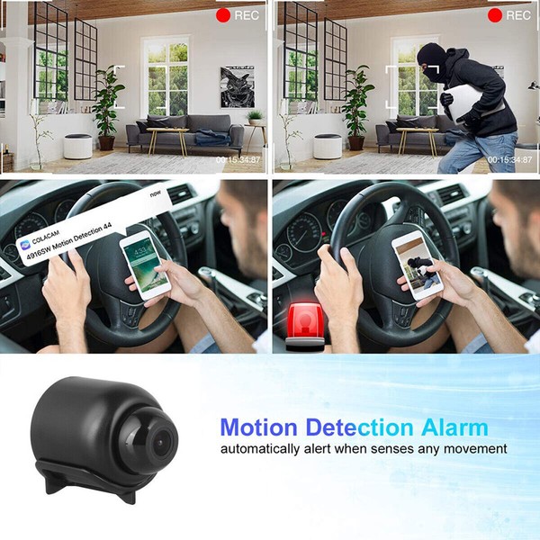 Mini Camera WiFi HD 1080P Hidden IP Night Vision Camcorder Home Security Cam - Image 8