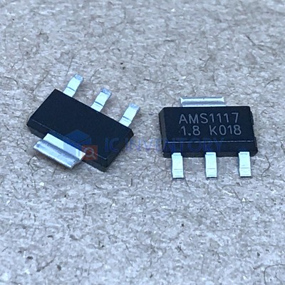 100PCS AMS1117-1.8 New  0.8A Adjustable/Fixed Low Dropout Linear Regu