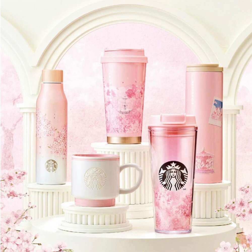 Starbucks Korea 2023 Cherry Blossom Korean Limited Cold Cup