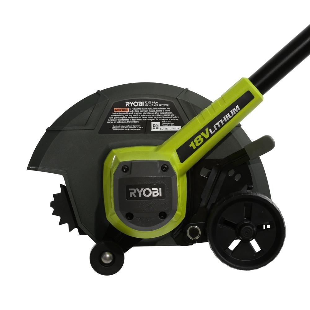NEW Lawn Edger Electric Ryobi Cordless Trimmer Battery Lith-ion (Tool Only)
