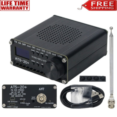 ATS-20+ Plus ATS20 V2 SI4732 DSP SDR Receiver FM AM (MW and SW) SSB LSB &USB NEW