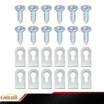 Truck Cab Bed Side Belt Molding Trim Clip 10pcFit For 73-79 Ford F100 F150 F250 