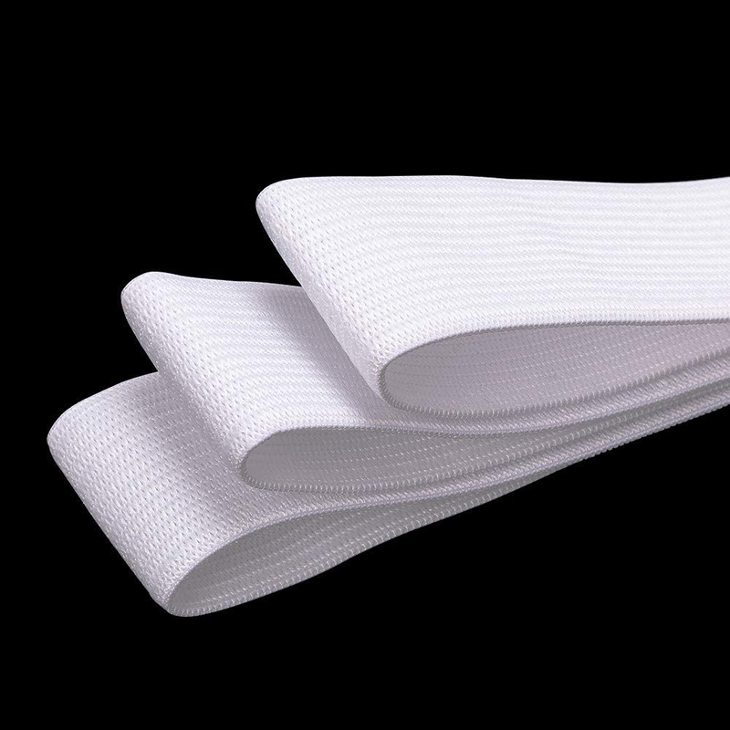 Elastic Bands for Sewing White 1 Inch 12 Yard High Elasticity Knit Spool Sewing