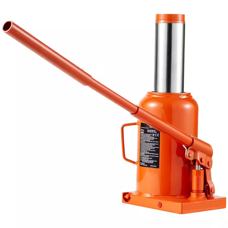 Hydraulic Bottle Jack, 50 Ton/110231 Lbs. Welded Bottle Jack with 11 In.-17.32 I