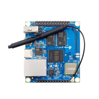 Zero 2 1GB DDR3 Allwinner H616 Quad Core 64 Bit with 2MB SPI Flash, Support W...