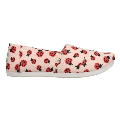 

Женские слипоны TOMS Alpargata с рисунком, размер 7,5 B, повседневные туфли на плоской подошве 10015562T, Розовый, TOMS Alpargata Graphic Slip On