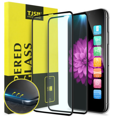 For iPhone 11/Pro/Max/XR/XS Max/X 3D Full Curved Tempered Glass Screen Protector