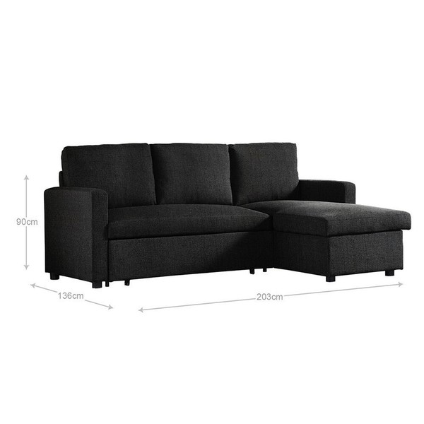 Corner Sofa Bed With Storage Australia Baci Living Room
