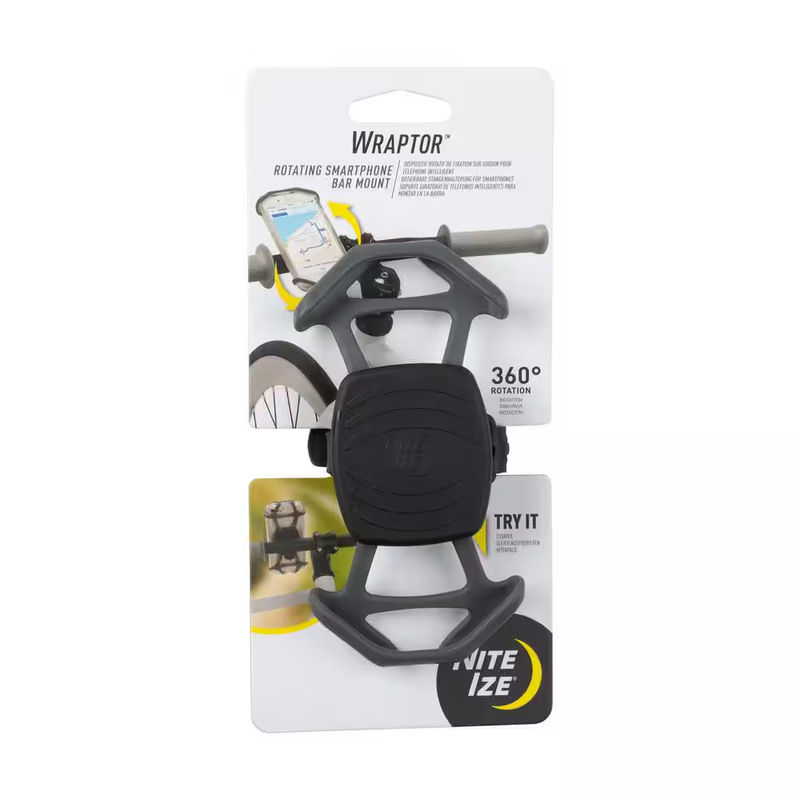 Universal Bike Phone Mount Handlebar Cell Phone Holder 360 Rotating Stroller GPS