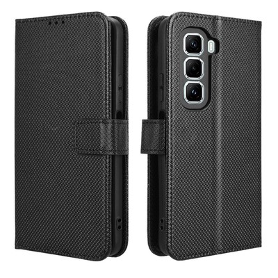For Infinix Hot 50 Pro 4G/ X6881 Luxury Flip Leather Anti-slip Cover Wallet Case