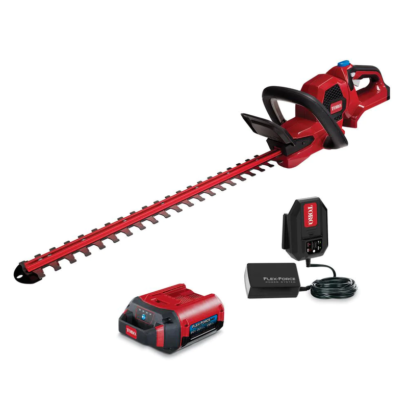 60-Volt Max Lithium-Ion Cordless 24 In. Hedge Trimmer - 2.0 Ah Battery And Charg