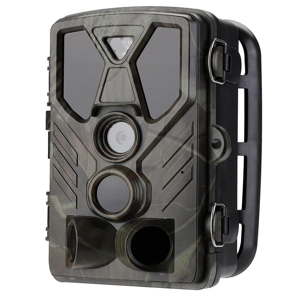 Trail Camera 24MP 2.7K, Game Camera with No Glow LED Infrared Night Vision 65Ft