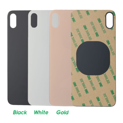 Back Cover Glass Big Cam Hole For iPhone 14 Pro Max 13 12 Mini 11 XS XR SE2 SE3