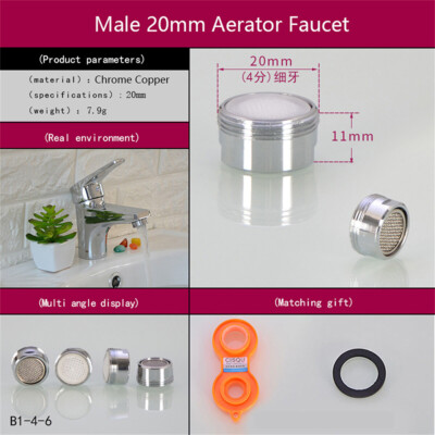 Water Saving Tap Aerator Accessories Nozzle Spout End Diffuser Filter 18mm-28mm