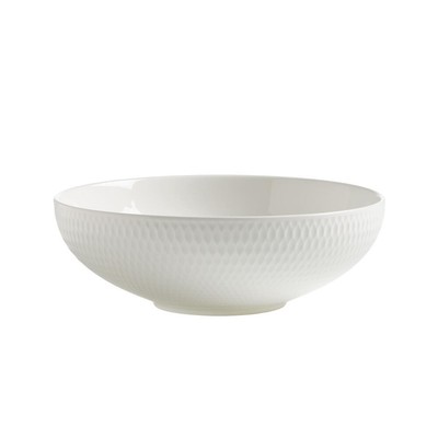 Maxwell & Williams Diamonds Soup Bowl Round Dish White Ø 18.5 cm