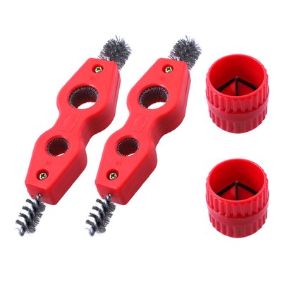Pipe Cleaning Brush Hose into Power Washer Conduit Reamer Inner-Outer Cleaner