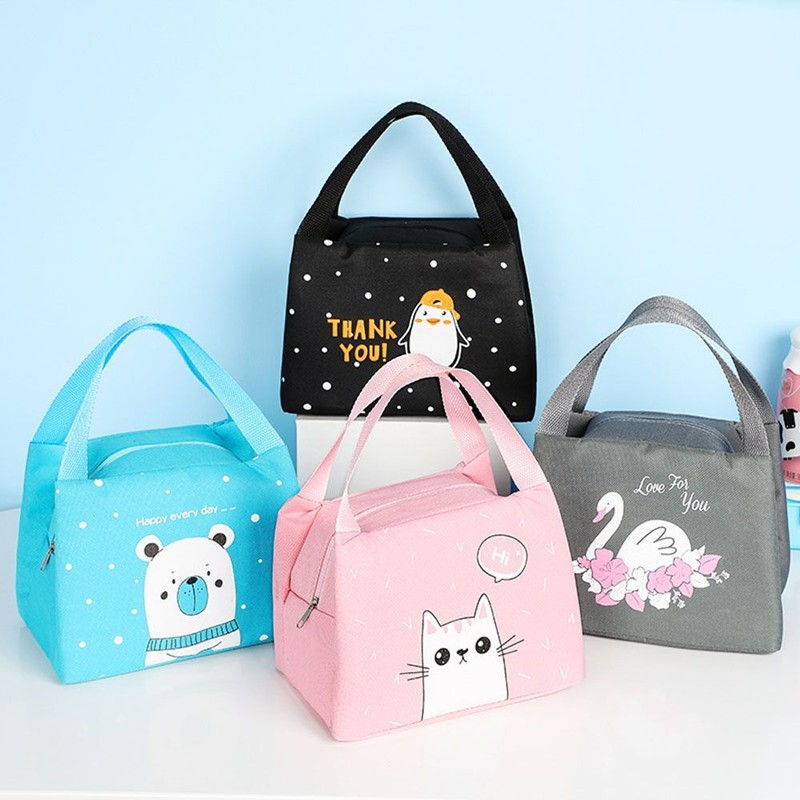 Picnic Box Thermal Insulated Portable Lunch Bag Large Capacity Cooler Bag