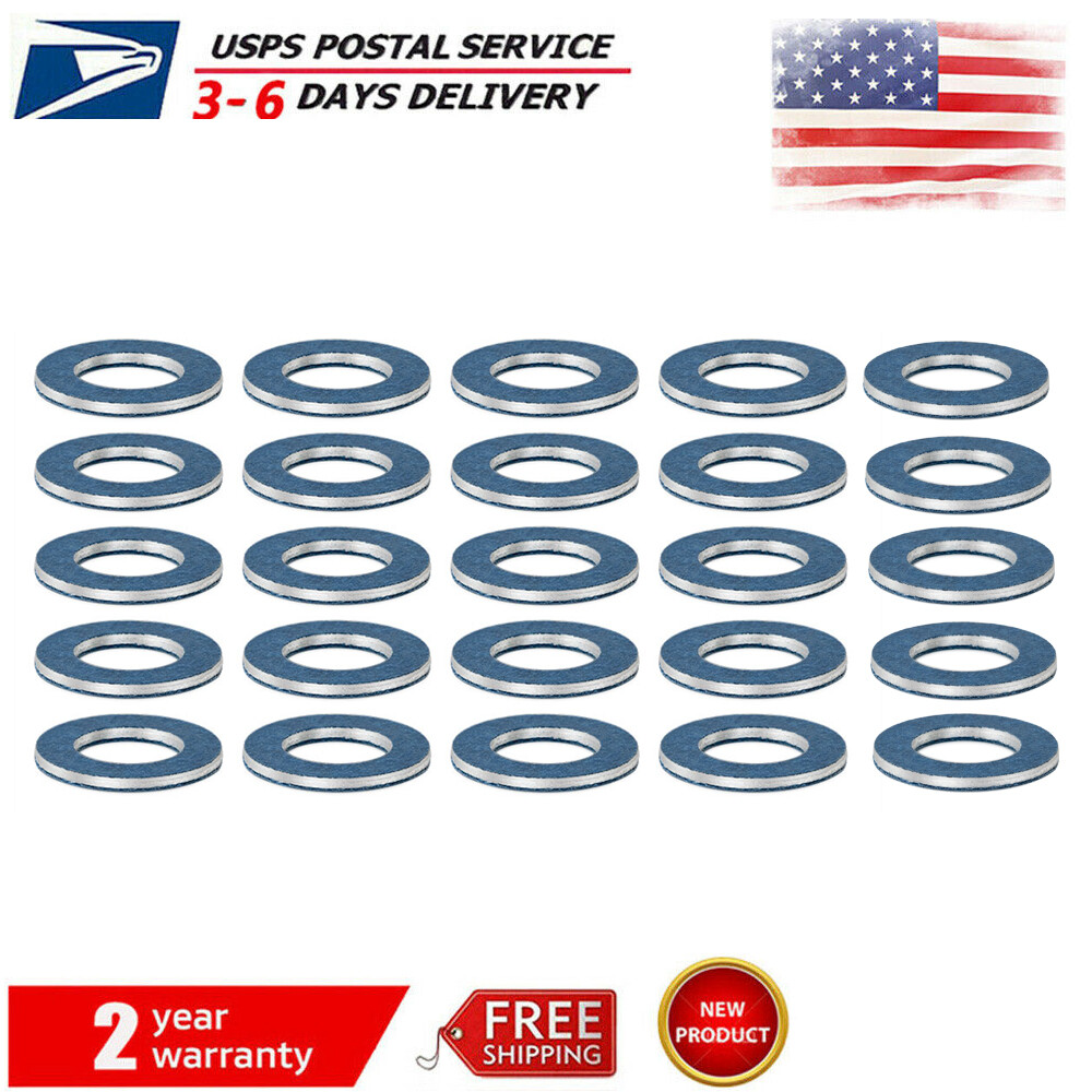 Drain Plug Gasket Crush Washer 90430-12031 For Toyota 4runne