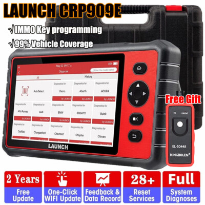 LAUNCH CRP909E PRO OBD2 Car FULL System Diagnostic Scanner Computer Code Reader