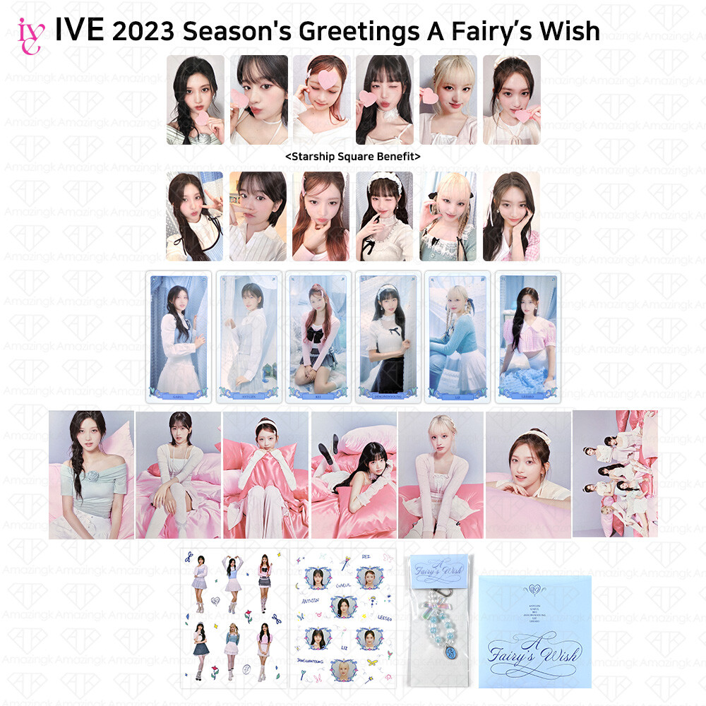 アイドル HOUSE FAIRY 2023 Season's Greetings IVE - 2024 Season's Greetings 'A Fairy's Wish' Concept Photo