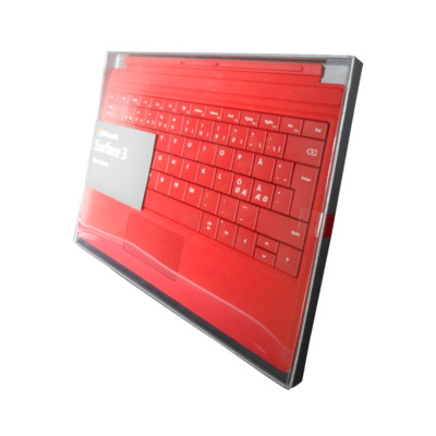 Microsoft Surface 3 (ONLY) Type Cover Keyboard | US/Nordic QWERTY Layout | Red