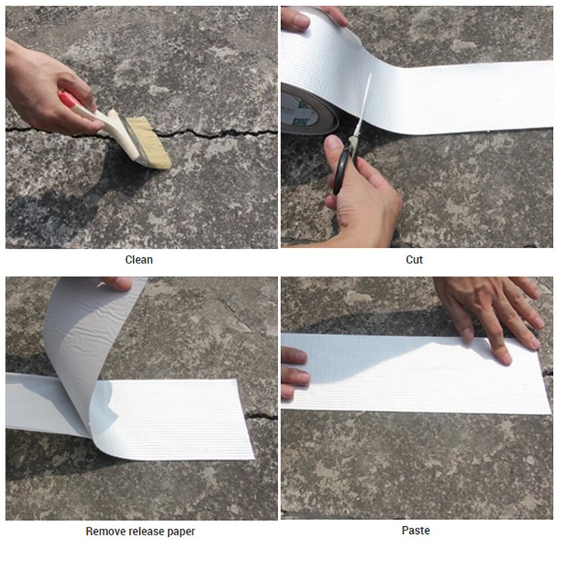 Wasserdichtes Klebeband, Dickes Reparaturband zum Abdichten Pool Loch