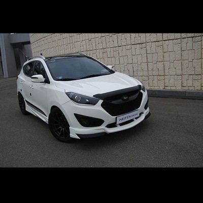 Front lip+Side Skirts body kits Unpainted For Hyundai Tucson 2010~2013