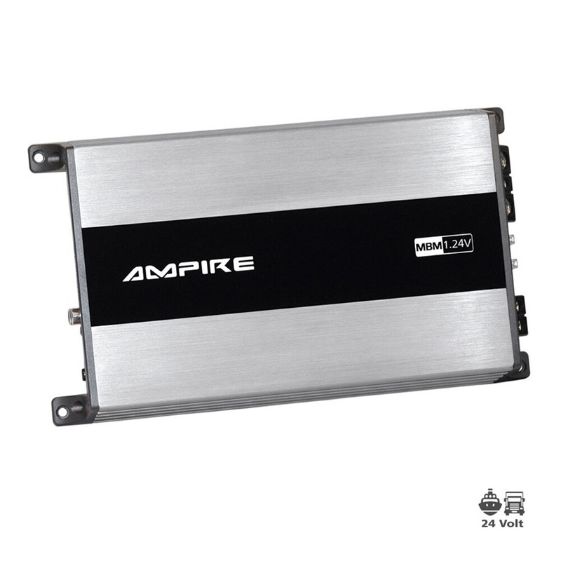 Amplificateur 24v Mono 1 Canal Classe D 500w Rms Ã  2 Ohm Pour Bateau