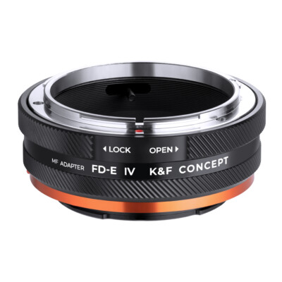 K&F Concept FD-NEX IV Lens Adapter for Canon FD FL Lens to Sony E Mount Camera